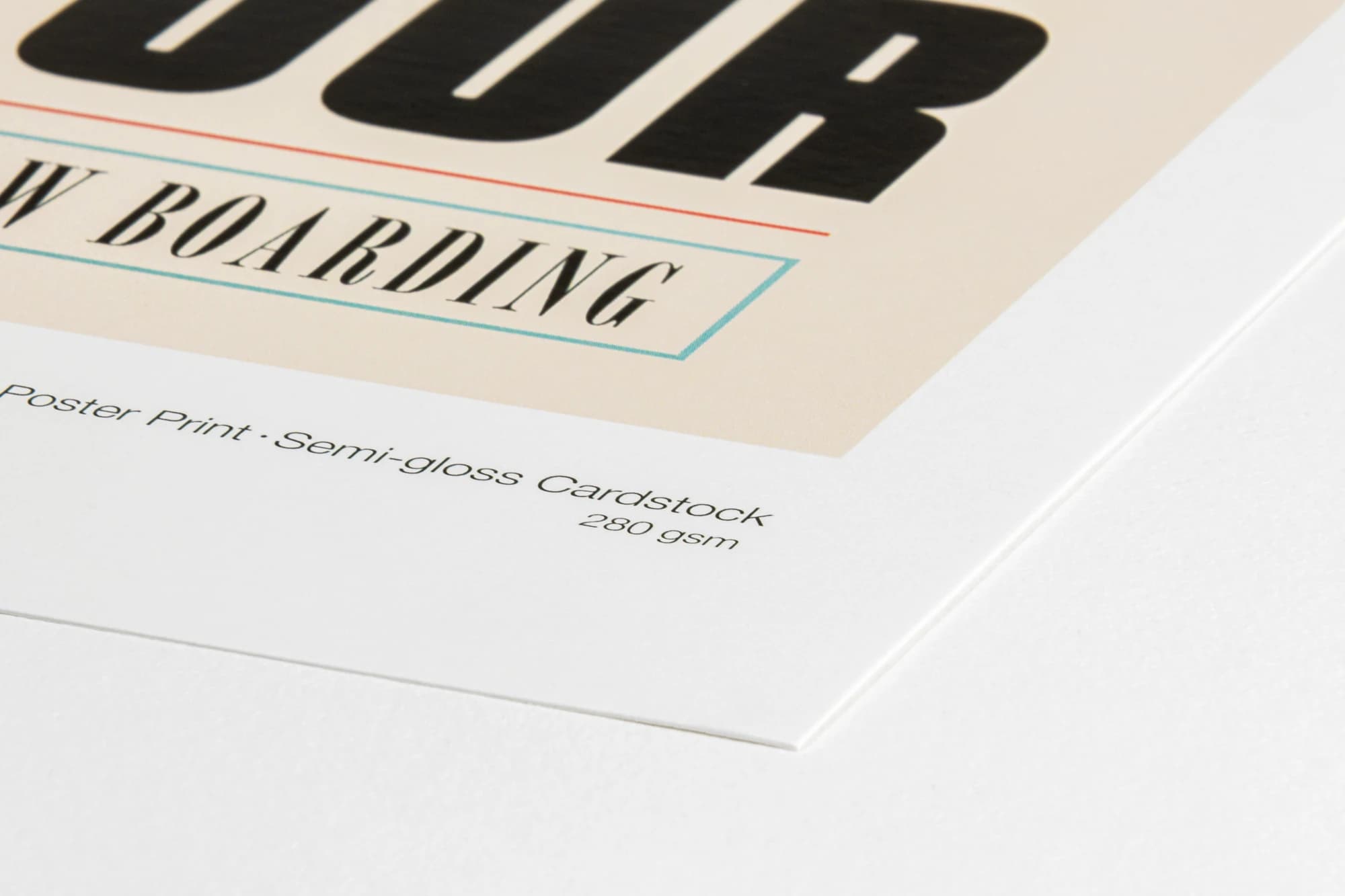 Semi-Gloss Cardstock